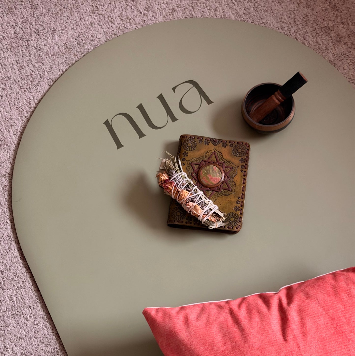 Earthy Oval Yoga Mat
