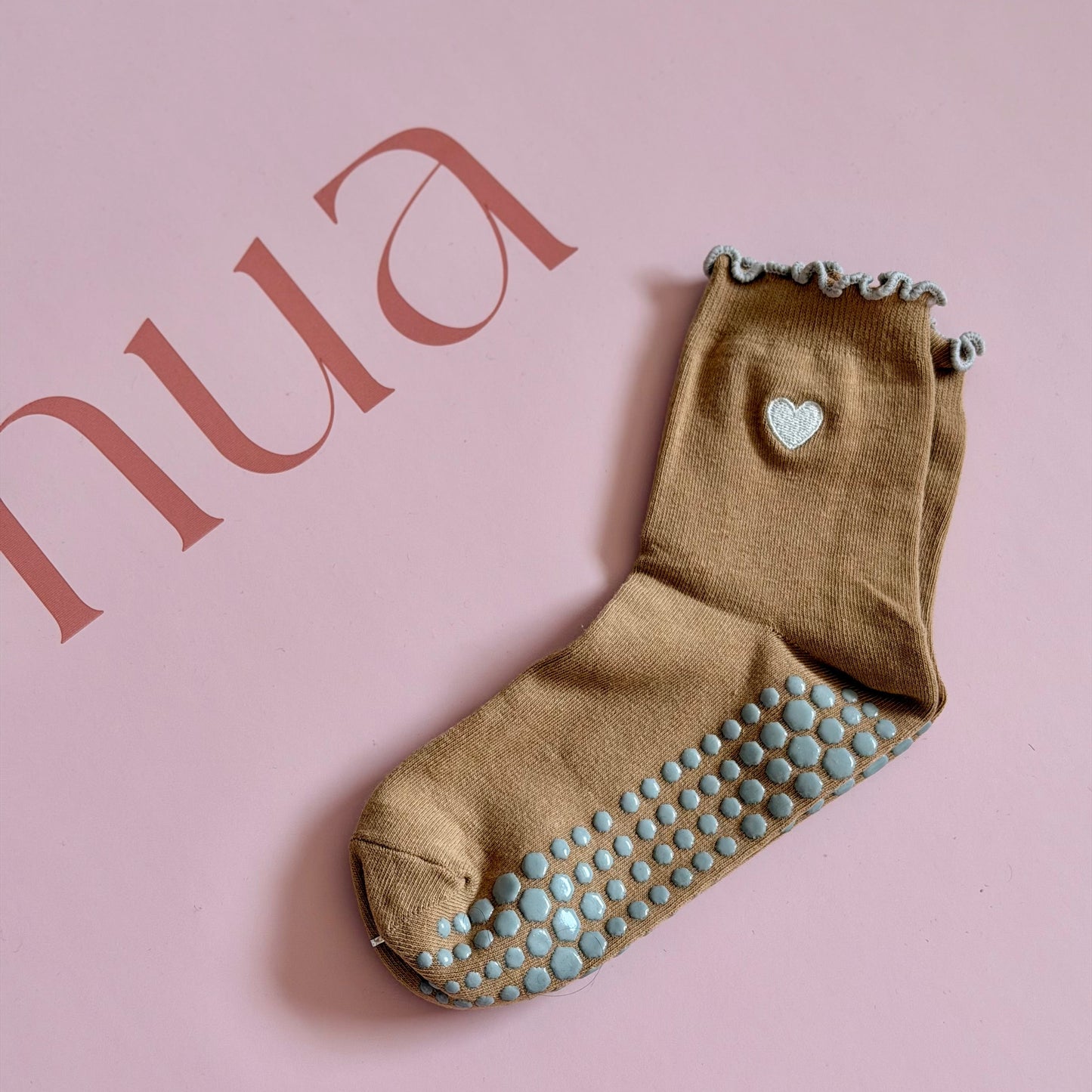 Flare Heart Collection | Pilates Grip Socks