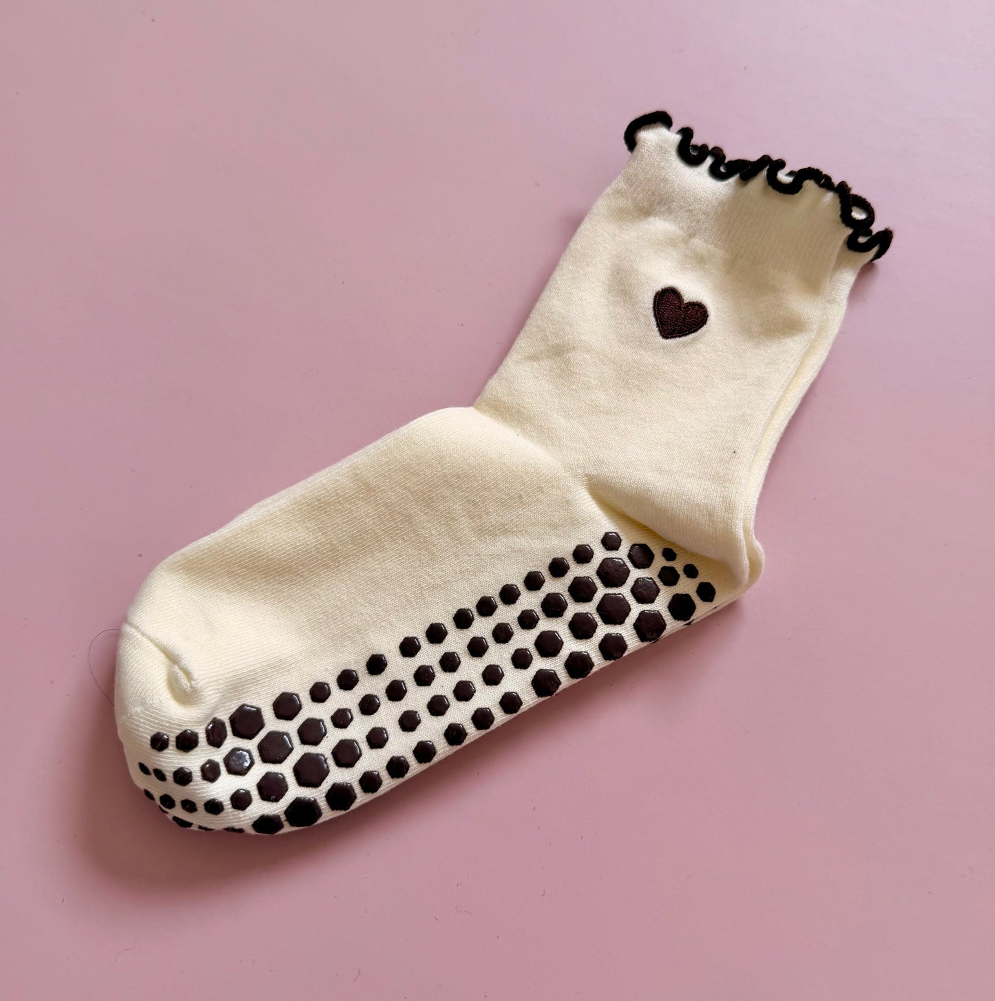 Heart Collection | Pilates Grip Socks