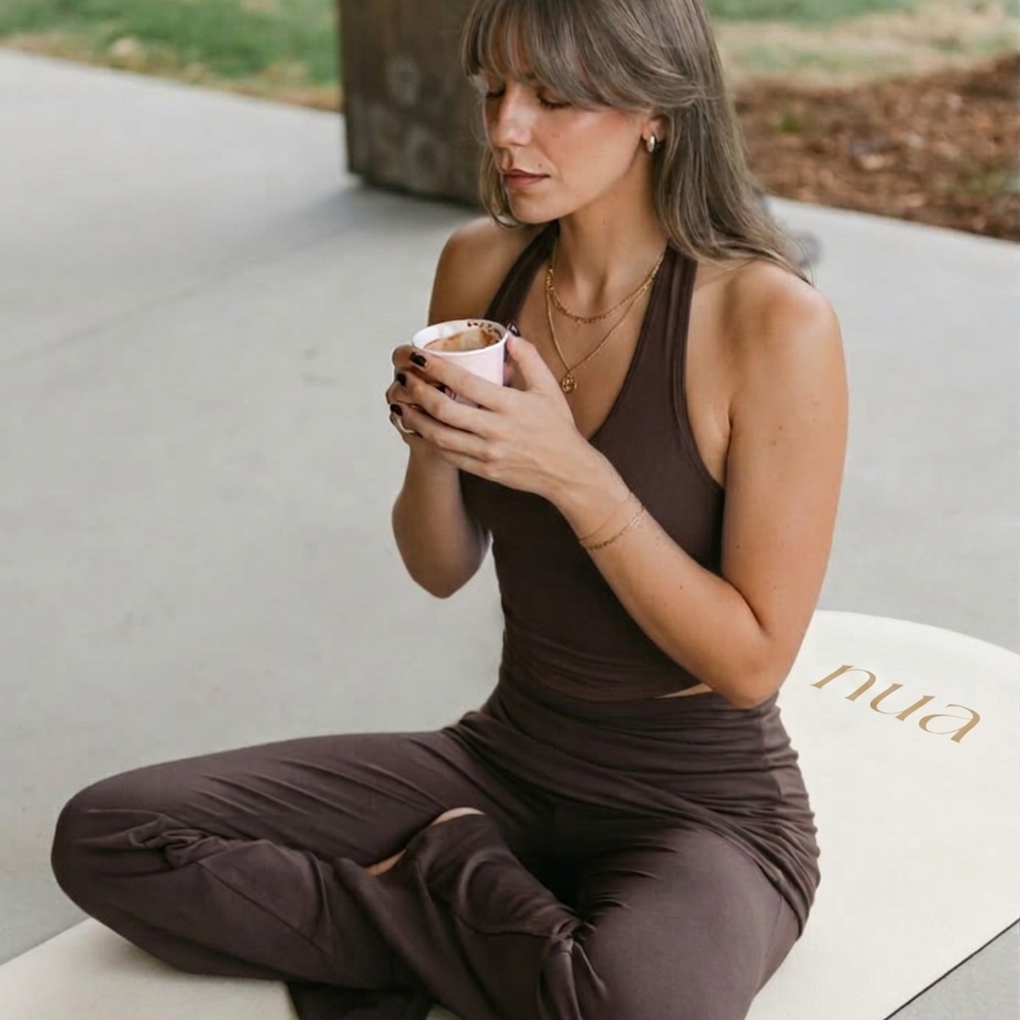 Cloud Oval Yoga Mat