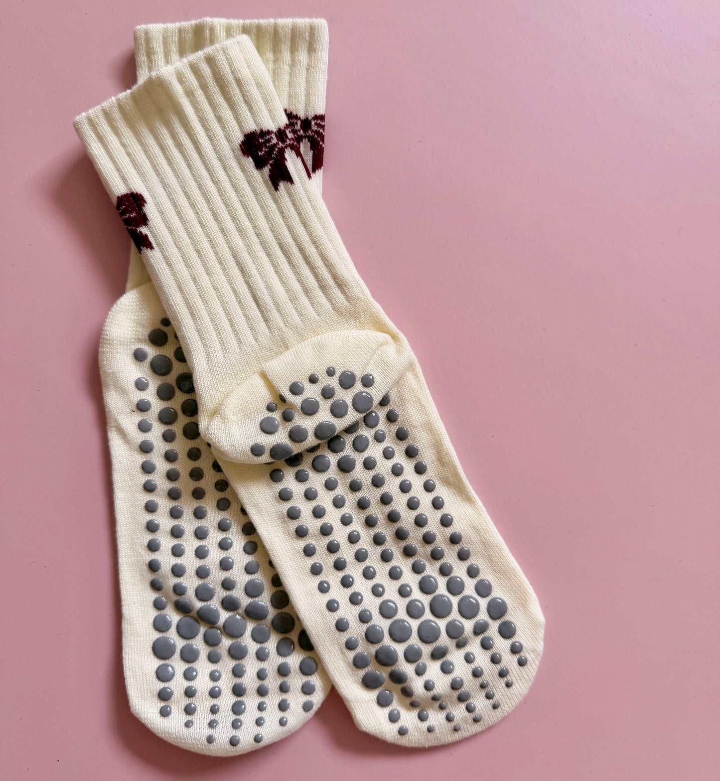 The Bow Collection | Calcetines antideslizantes pilates