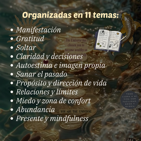 165 Preguntas de Journaling (11 temas)