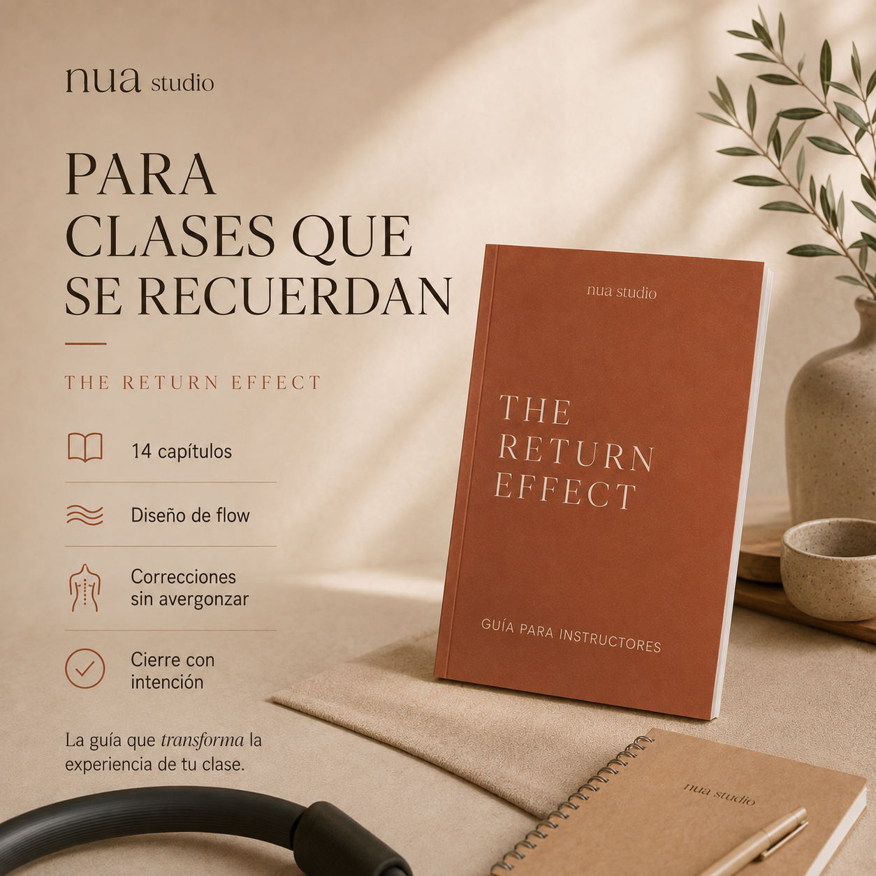 The Return Effect - Guía para Instructores + 30 Clases de Pilates Sculpt