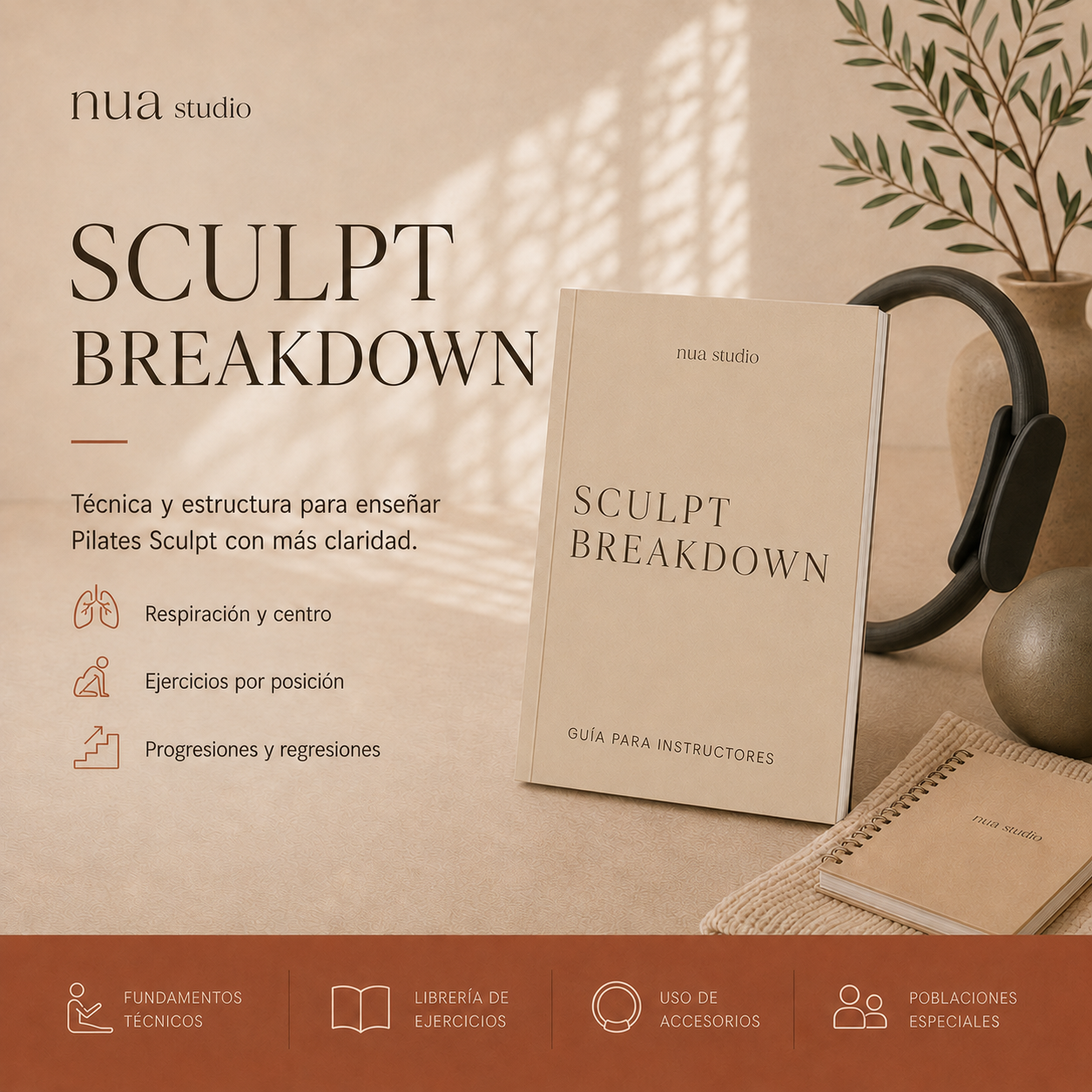 Sculpt Breakdown - Guía Técnica de Pilates Sculpt + Regalo 30 Clases