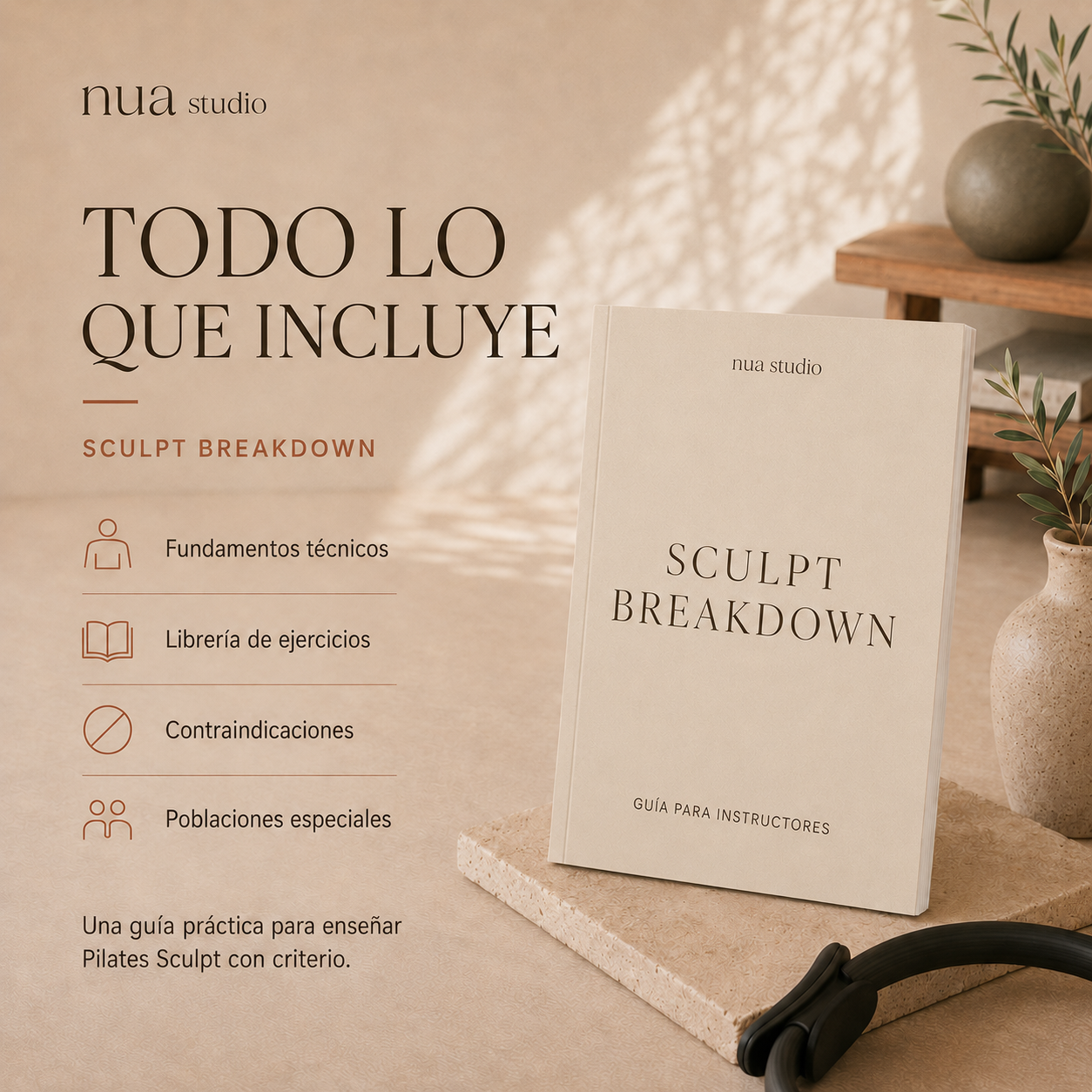 Sculpt Breakdown - Guía Técnica de Pilates Sculpt + Regalo 30 Clases